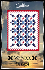 Galileo Quilt Pattern by Whirligig Designs