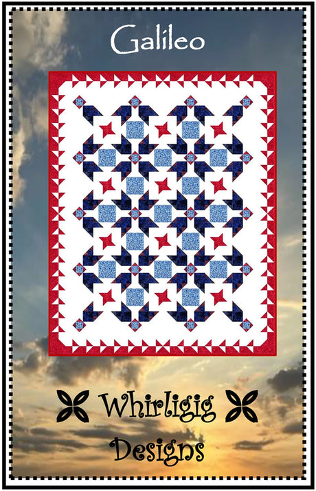 Galileo Quilt Pattern by Whirligig Designs