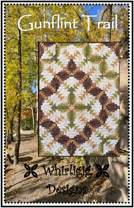 Gunflint Trail Quilt Pattern by Whirligig Designs