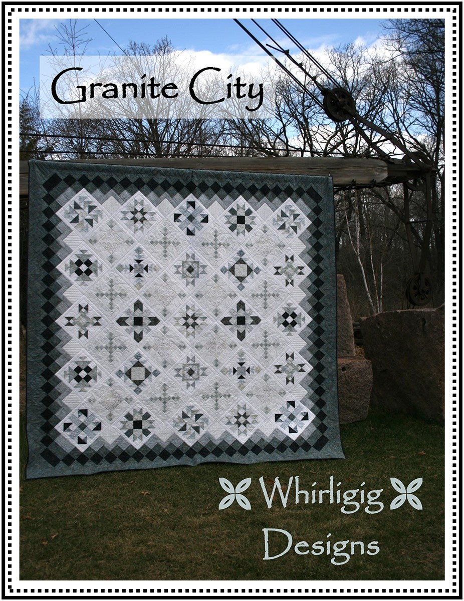 Granite City BOM Downloadable Pattern by Whirligig Designs