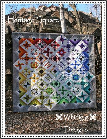 Heritage Square Downloadable Pattern by Whirligig Designs