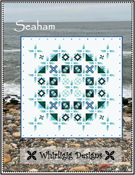 Seaham BOM Quilt Pattern by Whirligig Designs