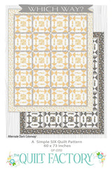Which Way Quilt Pattern by The Quilt Factory