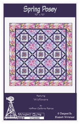Spring Posey Quilt Pattern by Windmill Quilts