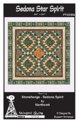 Sedona Star Spirit Downloadable Pattern by Windmill Quilts