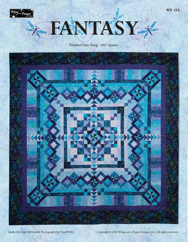 Fantasy Quilt Pattern – Quilting Books Patterns and Notions