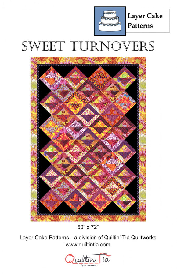 Sweet Turnovers Quilt Pattern by Quiltin' Tia Quiltworks