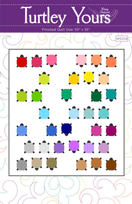 Turtley Yours Quilt Pattern by Wendy Sheppard