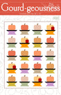 Gourd-geousness Quilt Pattern by Wendy Sheppard