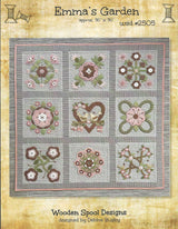 Emma's Garden Quilt Pattern by Wooden Spool Designs