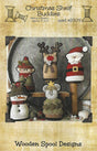 Christmas Shelf Buddies Quilt Pattern by Wooden Spool Designs