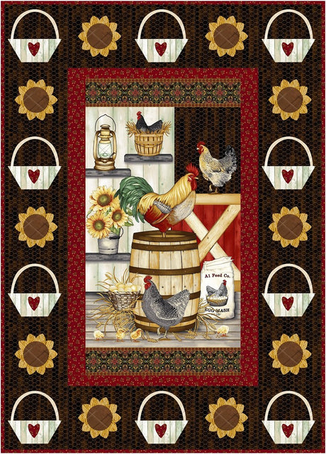 Wake Up Call Downloadable Pattern by Upper Canada Quiltworks