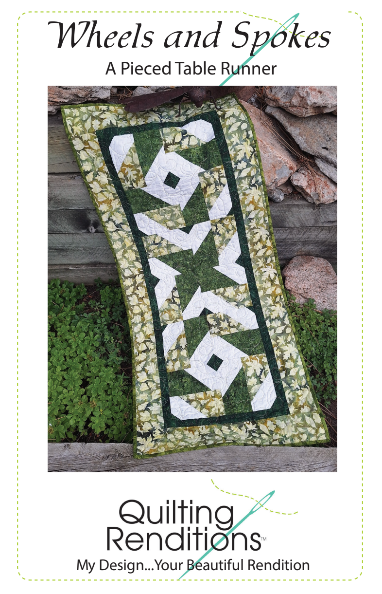 Wheels and Spokes Downloadable Pattern by Quilting Renditions