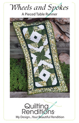 Wheels and Spokes Downloadable Pattern by Quilting Renditions