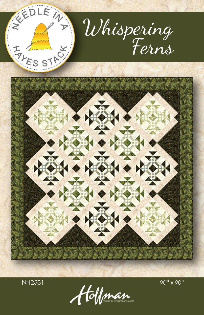 Whispering Ferns Downloadable Pattern By Needle In A Hayes Stack