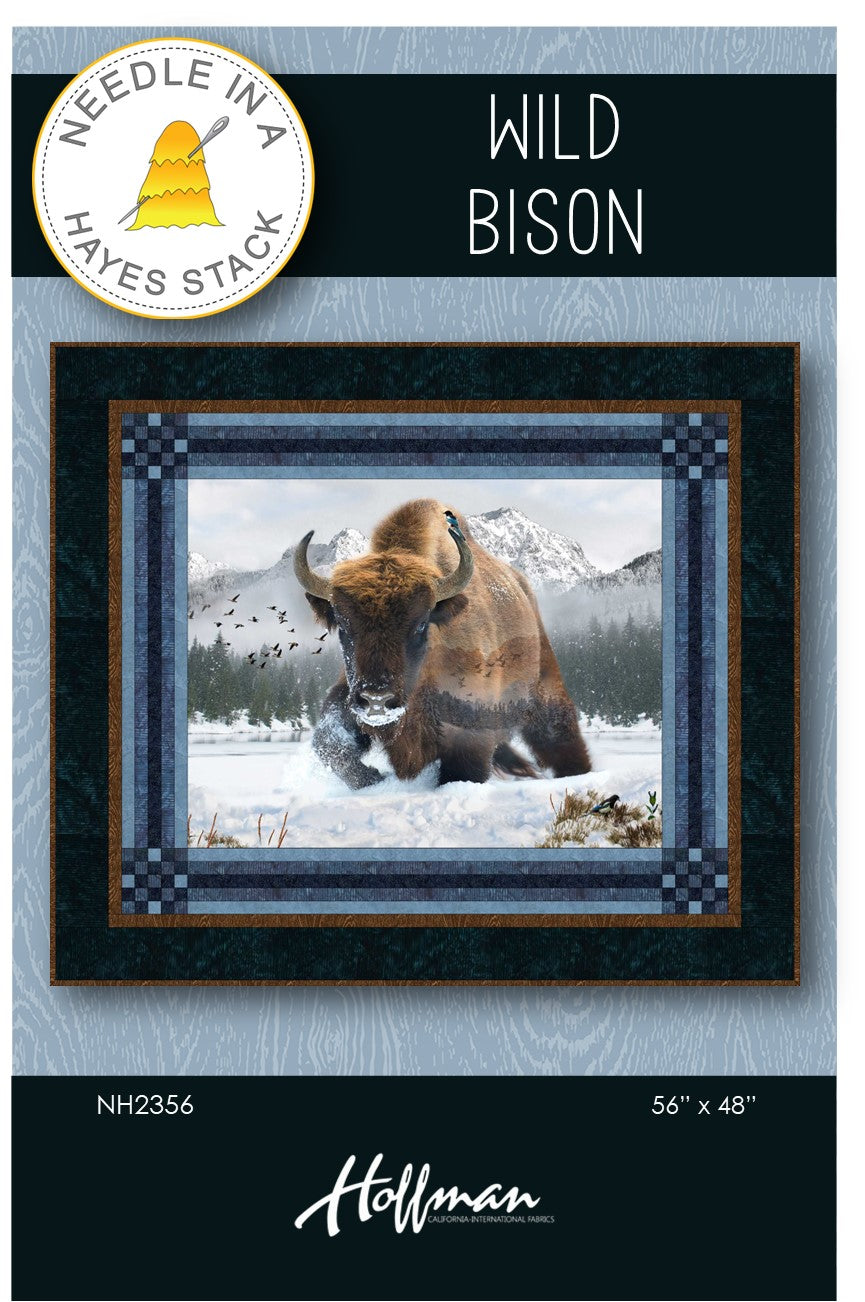 Wild Bison Downloadable Pattern by Needle In A Hayes Stack
