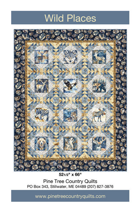 Wild Places Downloadable Pattern by Pine Tree Country Quilts