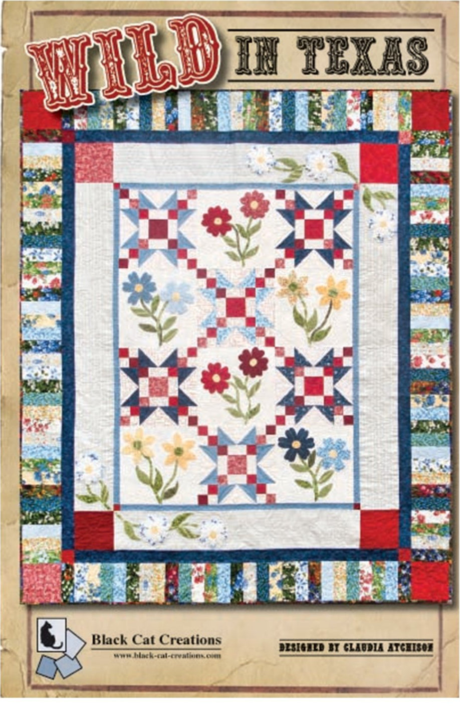 Wild in Texas Downloadable Pattern by Black Cat Creations