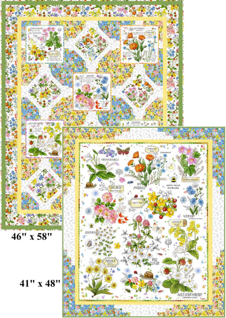 Wildflower Garden Downloadable Pattern by Pine Tree Country Quilts
