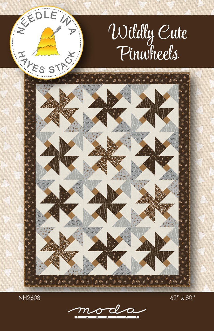 Wildly Cute Pinwheels Downloadable Pattern By Needle In A Hayes Stack