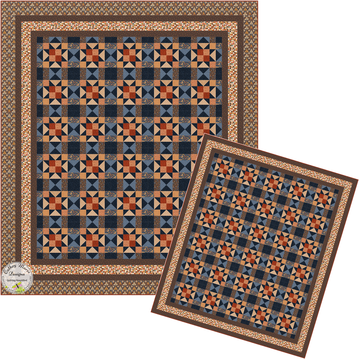 Wildwood Lodge Downloadable Pattern by Cathey Marie Designs