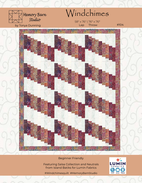 Windchimes Downloadable Pattern by Memory Bard Studio