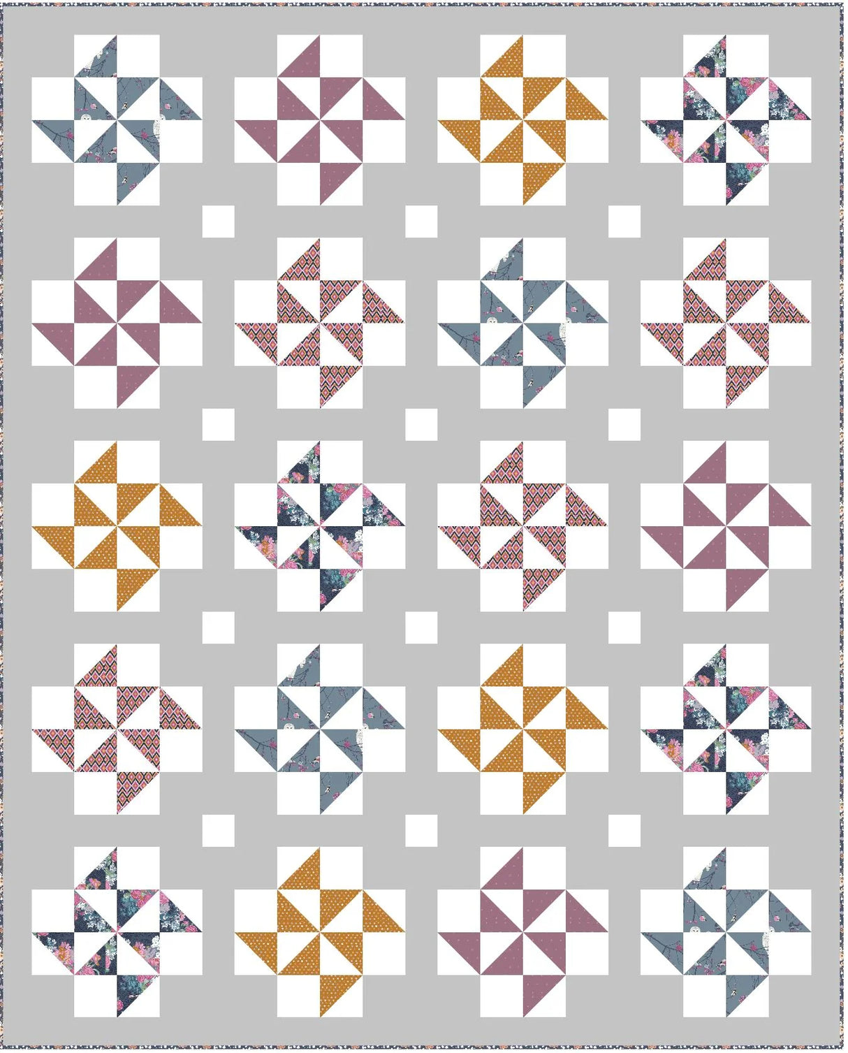 Windmill Downloadable Pattern by Meadow Mist Designs