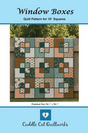Window Boxes Downloadable Pattern by Cuddle Cat Quiltworks