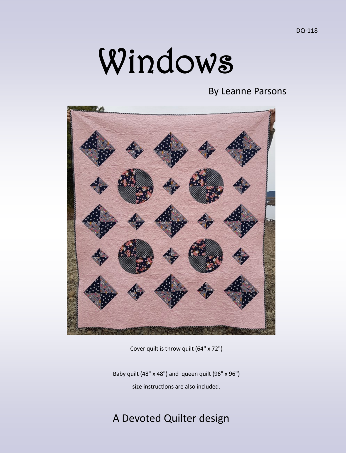 Windows Downloadable Pattern by Devoted Quilter