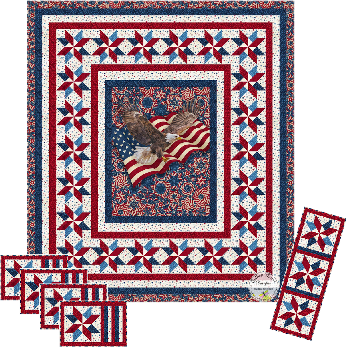 Wings of Freedom Downloadable Pattern by Cathey Marie Designs
