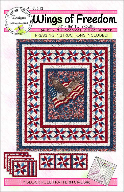 Wings of Freedom Downloadable Pattern by Cathey Marie Designs