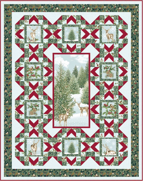 Winter Peace Downloadable Pattern by Pine Tree Country Quilts