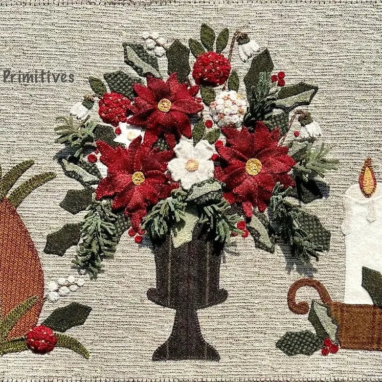 Winter Bouquet Pattern by Traditional Primitives
