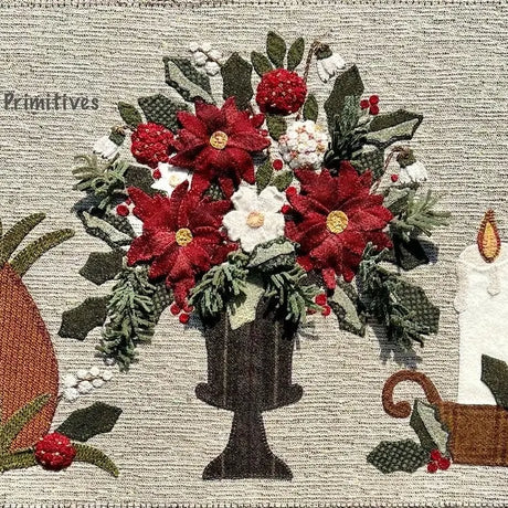 Winter Bouquet Pattern by Traditional Primitives