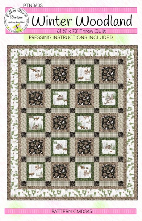 Winter Woodland Downloadable Pattern by Cathey Marie Designs