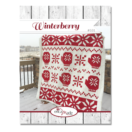 Winterberry Quilt Pattern by Confessions of a Homeschooler