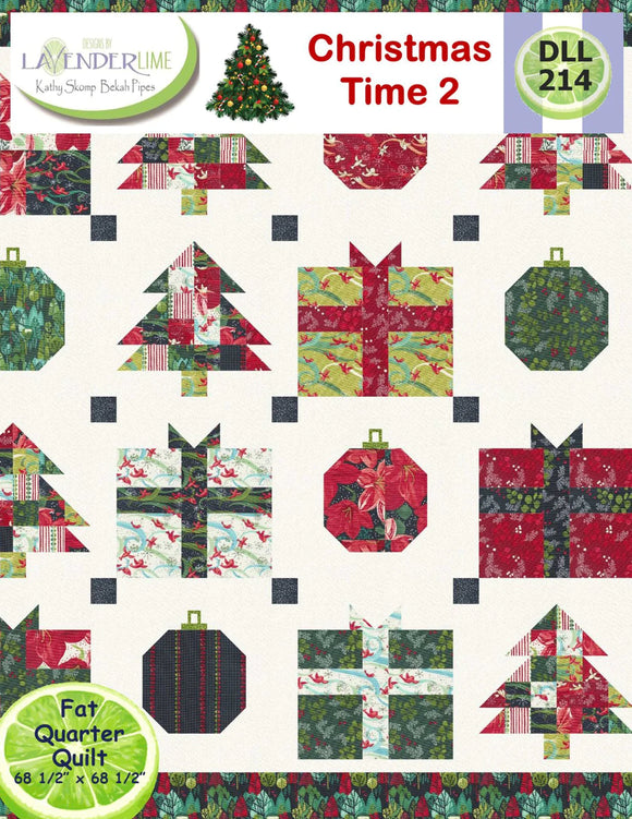 Christmas Time 2 Downloadable Pattern by Lavender Lime Quilting