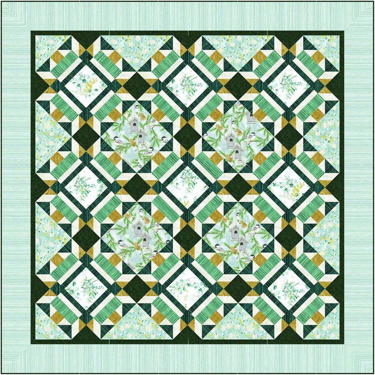 Winters Home Downloadable Pattern by Windmill Quilts