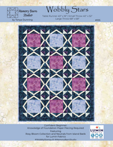 Wobbly Stars Downloadable Pattern by Memory Bard Studio