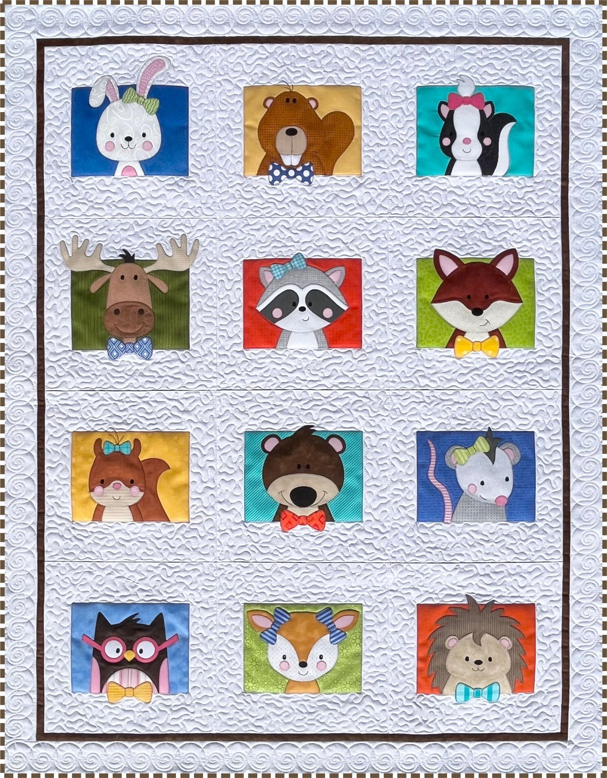 Woodland Animals Downloadable Pattern by Amy Bradley Designs