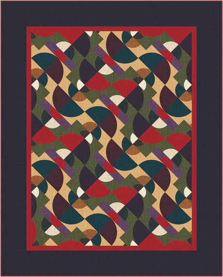 Woven Bells Downloadable Pattern by Windmill Quilts