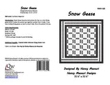 Back of the Snow GeeseDownloadable Pattern by Nancy Messuri Designs