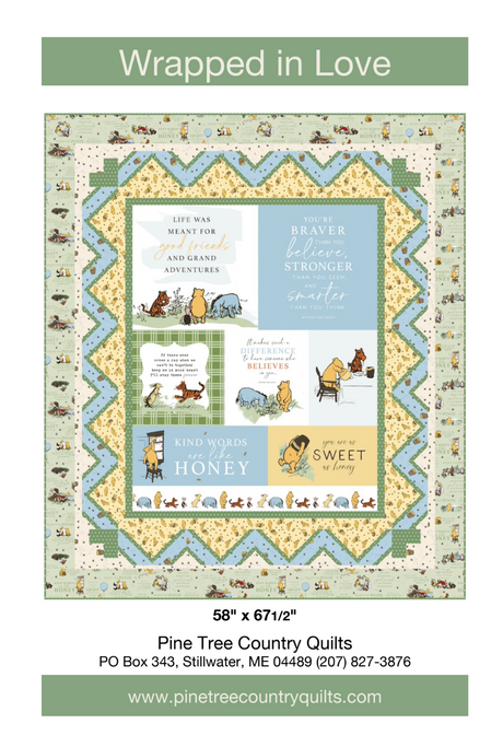Wrapped in Love Downloadable Pattern by Pine Tree Country Quilts