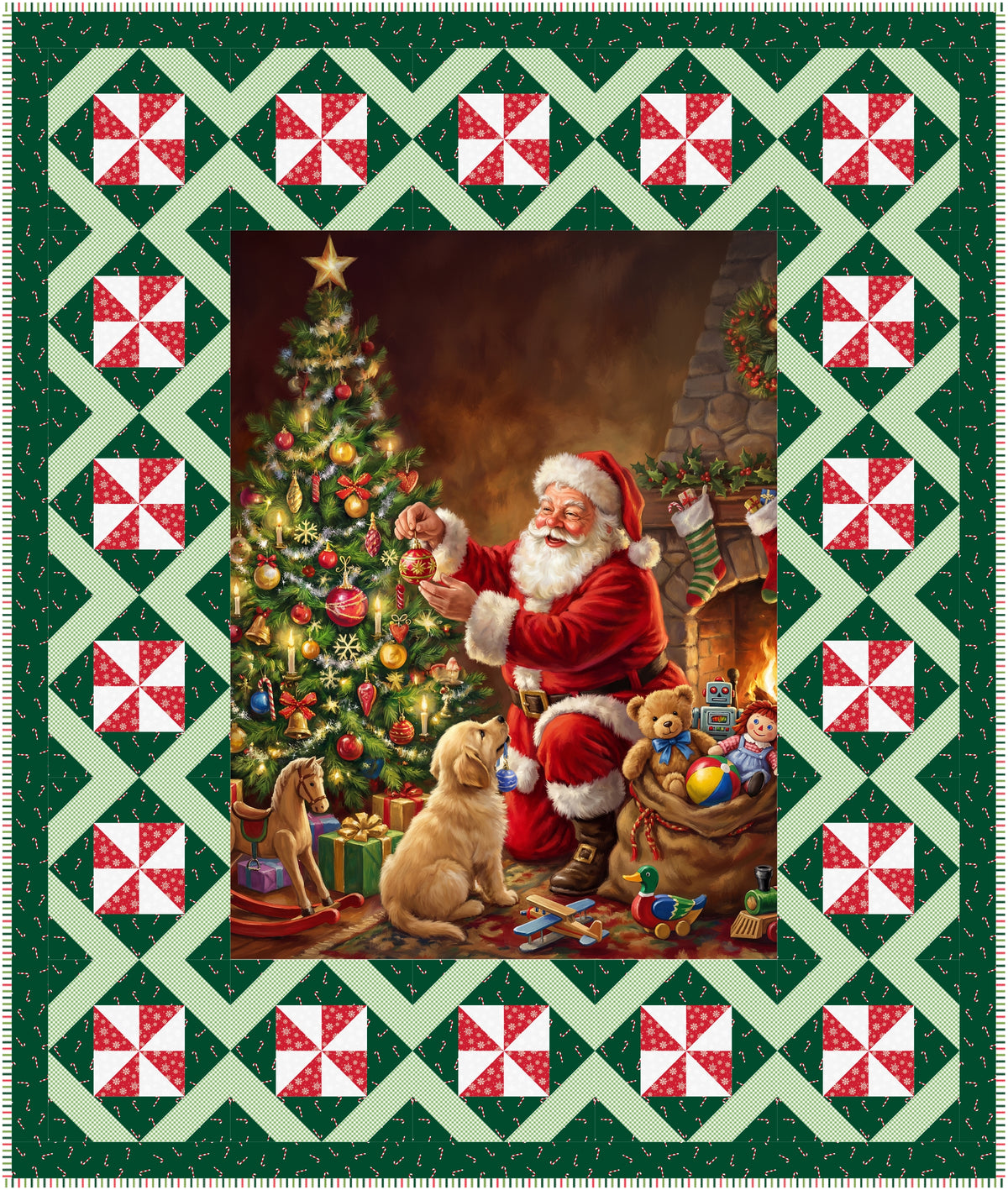 Wrapped in Christmas Joy Downloadable Pattern by Needle In A Hayes Stack