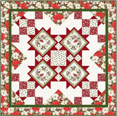 Wreath of Stars Downloadable Pattern by Pine Tree Country Quilts