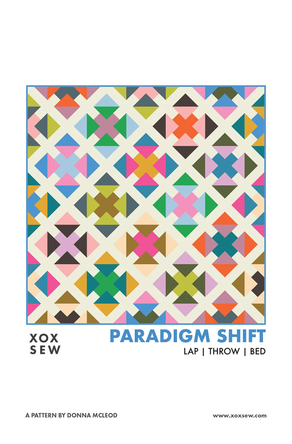 Paradigm Shift Quilt Pattern by XOXSEW