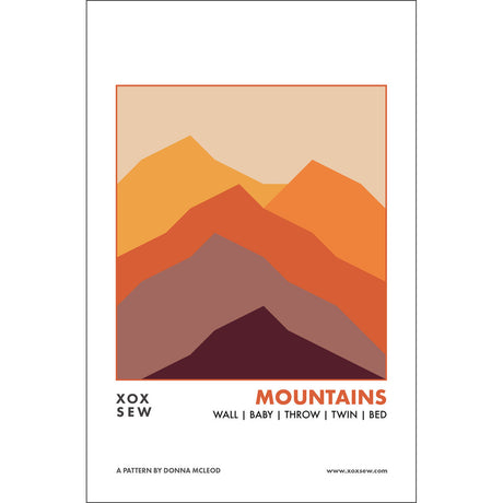 Mountains Quilt Pattern by XOXSEW