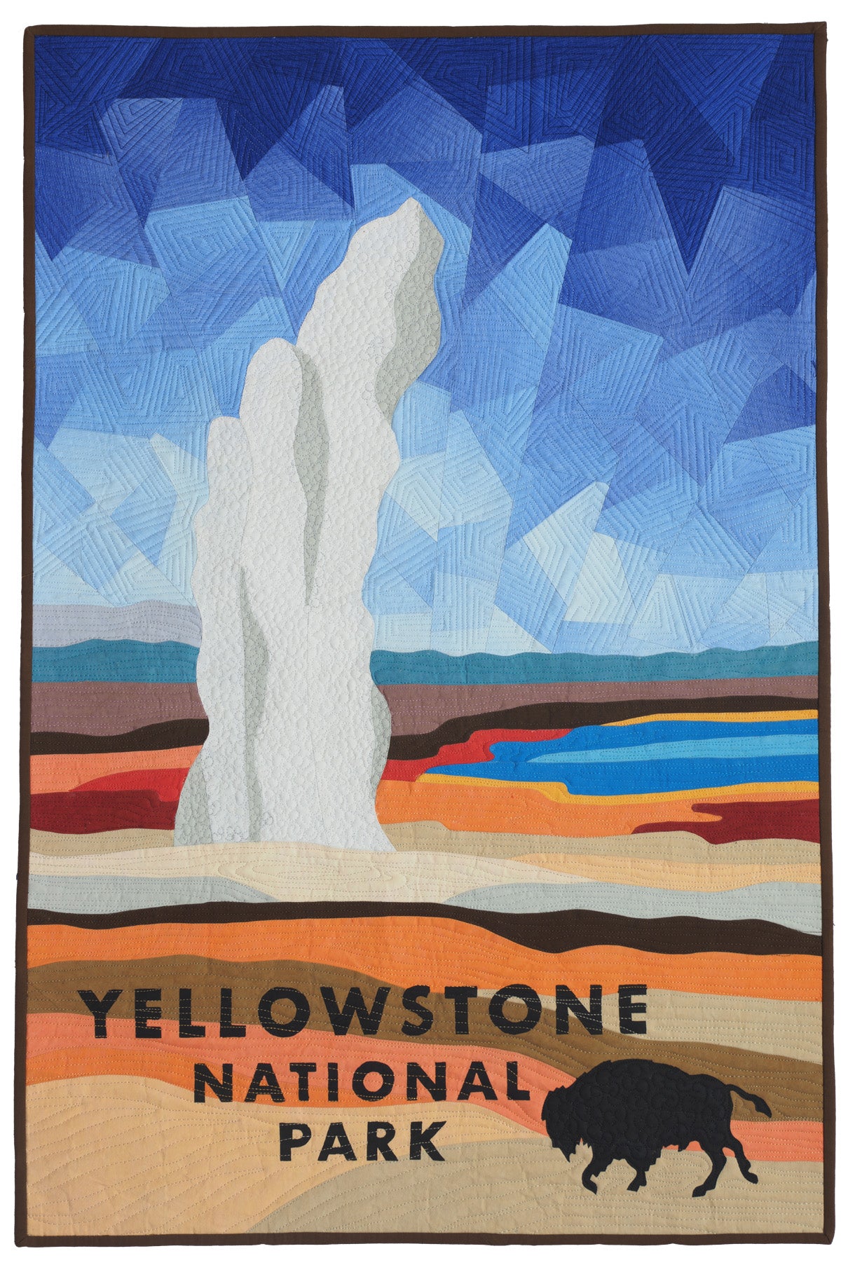 Yellowstone National Park Downloadable Pattern by Vicki Conley Quilts