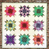 Mystic Stars Quilt Pattern by 3 Dog Design Co Quilt Patterns