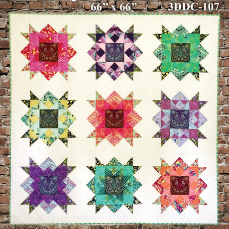 Mystic Stars Quilt Pattern by 3 Dog Design Co Quilt Patterns